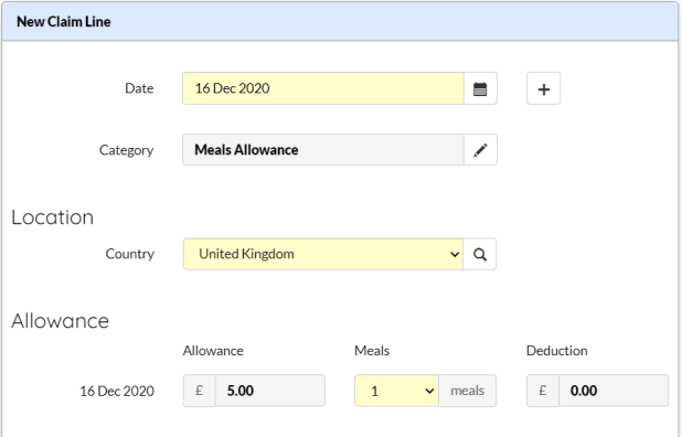 Can You Claim Meal Allowance On Tax